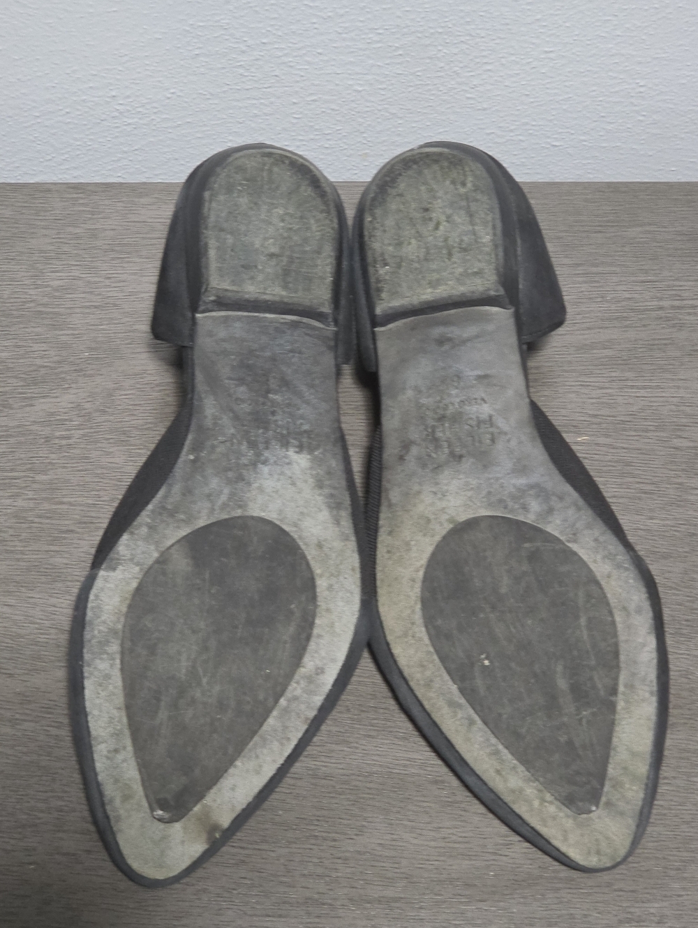 EILEEN FISHER Ida Dorsay Flats Womens Size 8.5 Black Suede Leather Minimalist - Picture 7 of 9